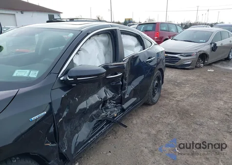 2021 Honda Insight Touring из США, поврежденный, VIN 19XZE4F91ME001032